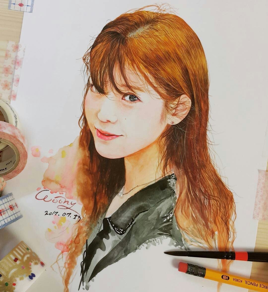 아이유가 좋아요 누른 팬아트.. | 인스티즈