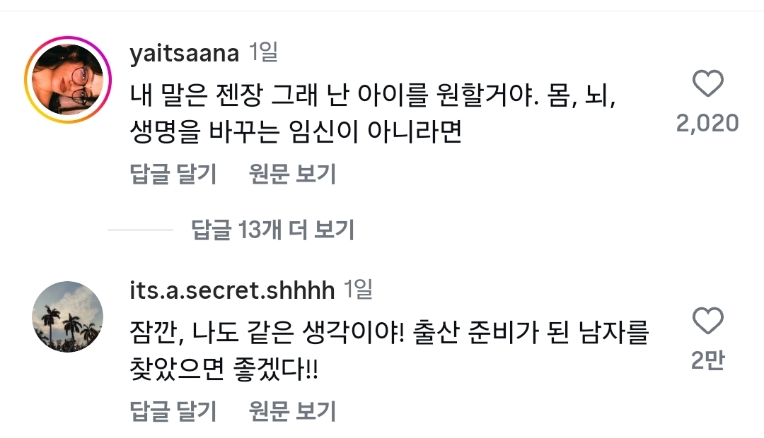 아이를 원하는데 임신과 출산을 하고 싶진 않아요 | 인스티즈