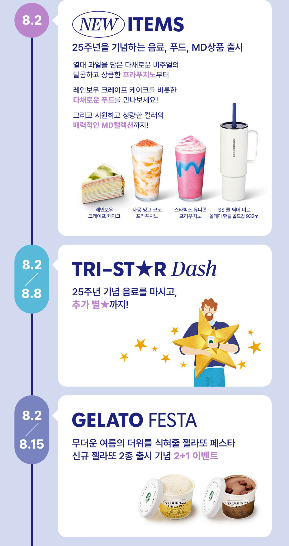 스타벅스 8/2 출시 메뉴 ☕️ | 인스티즈
