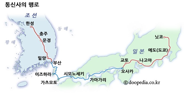 조선통신사 이미지