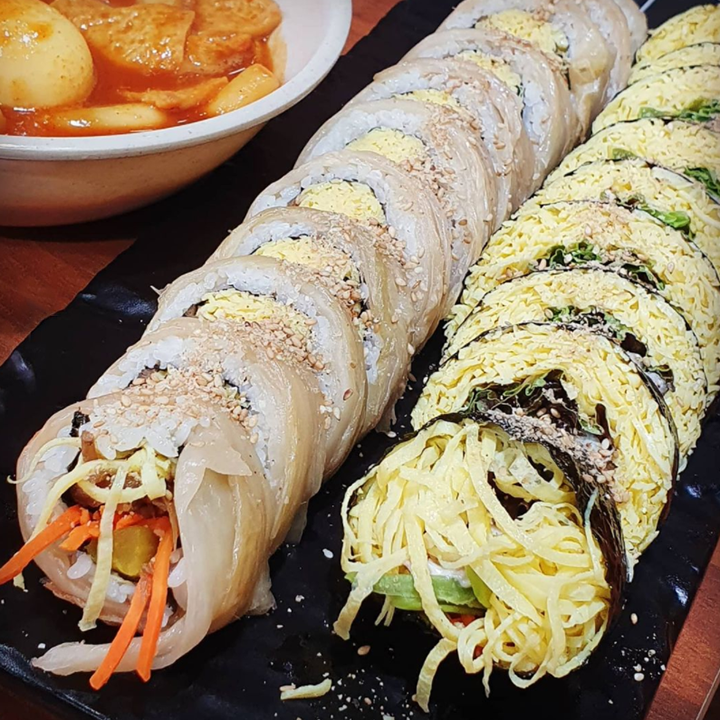 김밥과함께라면 이미지
