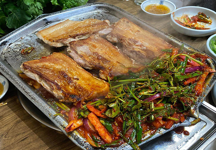 삼겹살집 이미지