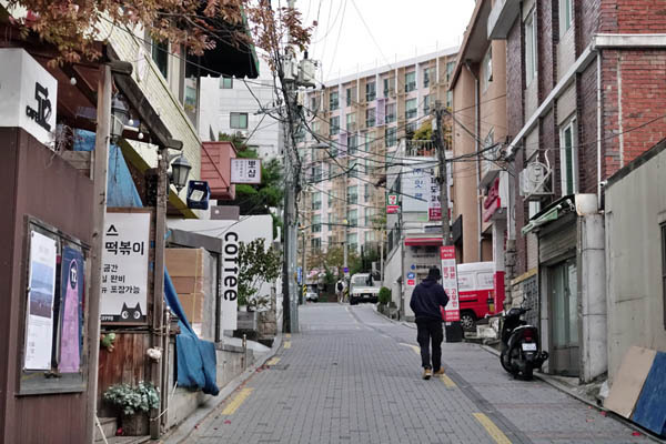 계절,골목 이미지