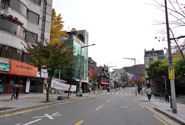 계절,골목 이미지
