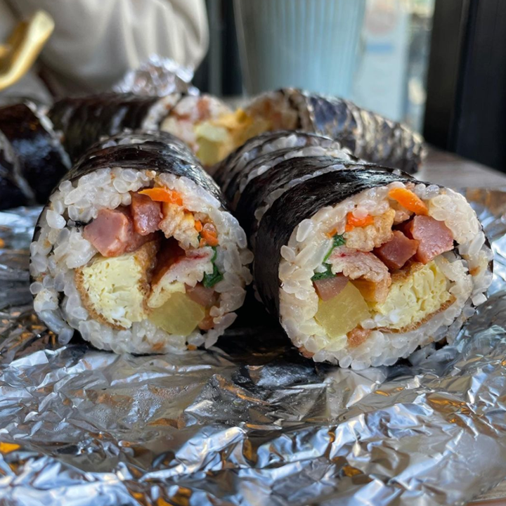 김밥과함께라면 이미지