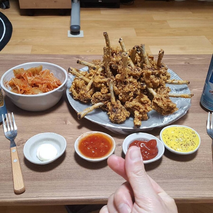 여수오리날개튀김 이미지