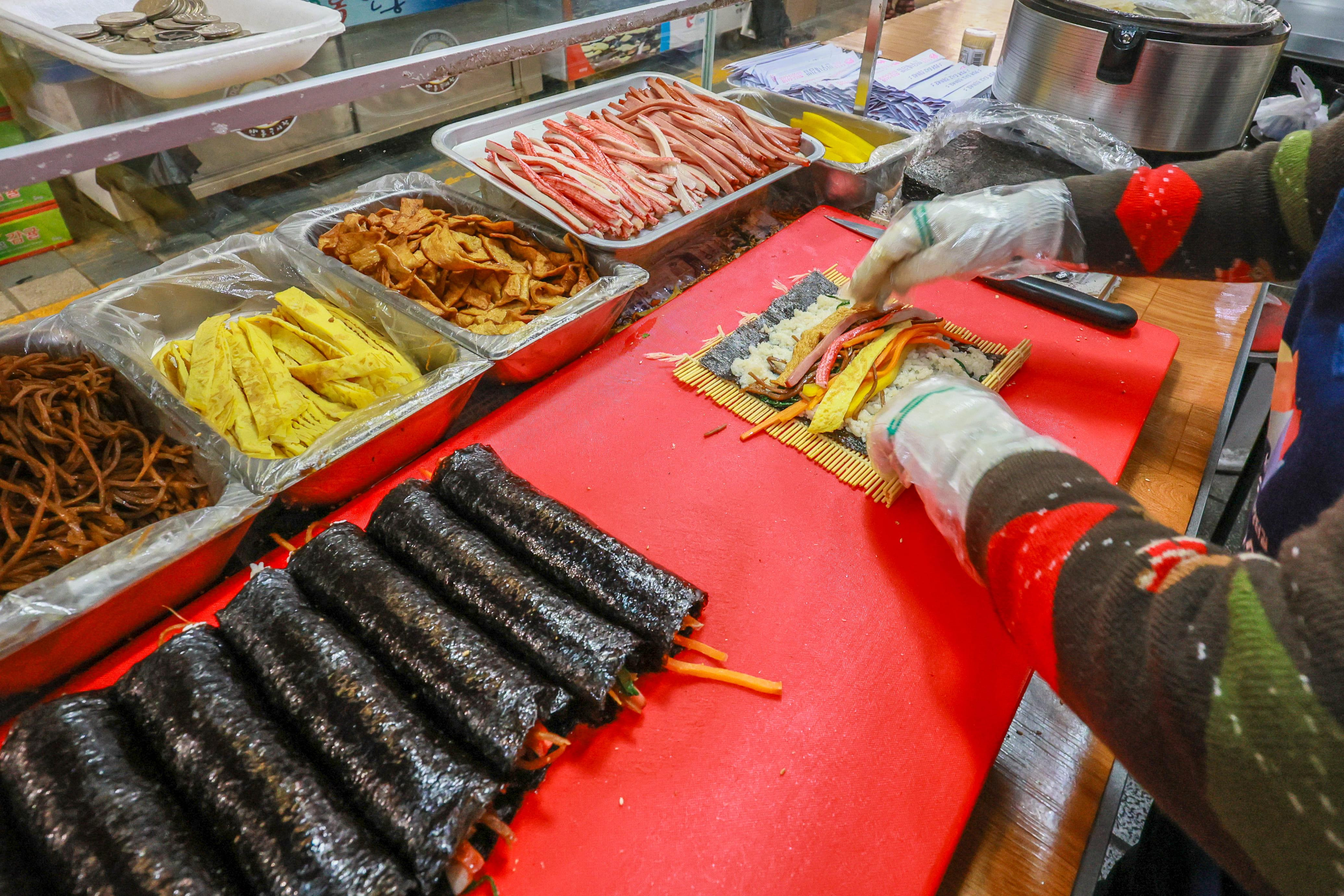마리에김밥 이미지