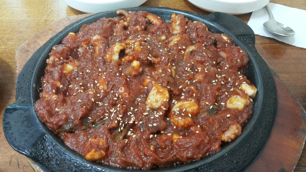 유명낙지 이미지