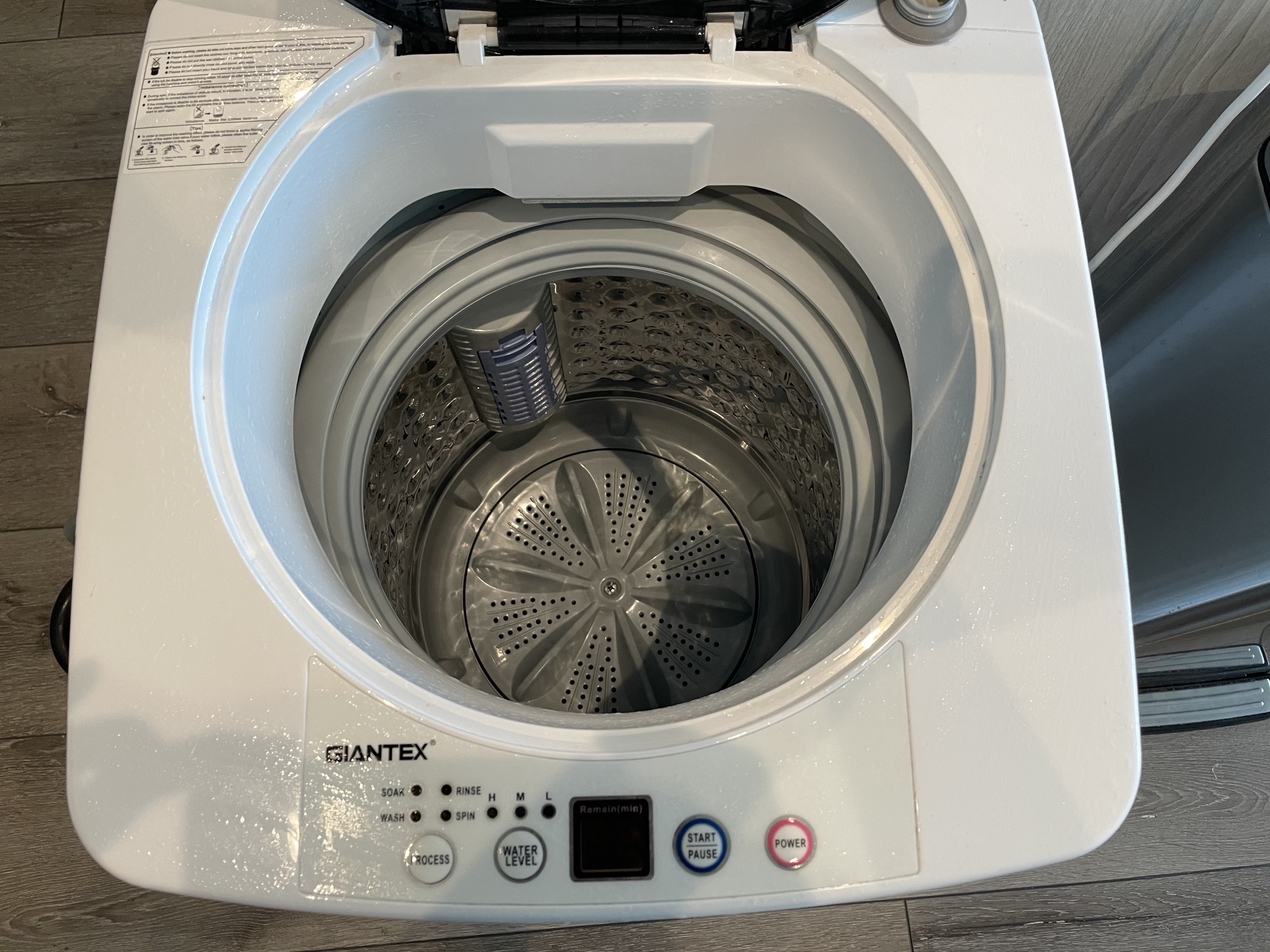 Giantex Portable Compact Full-Automatic Laundry 8 lbs Load Capacity Washing Machine Washer/Spinner w/Drain Pump