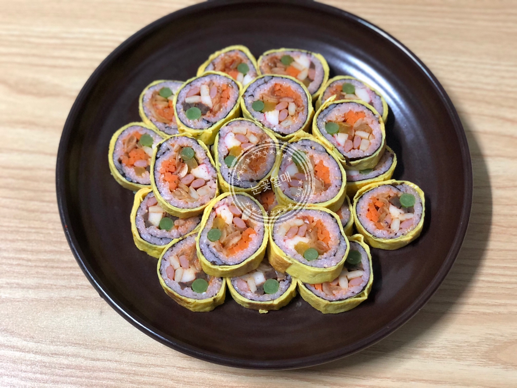 코끼리김밥 이미지