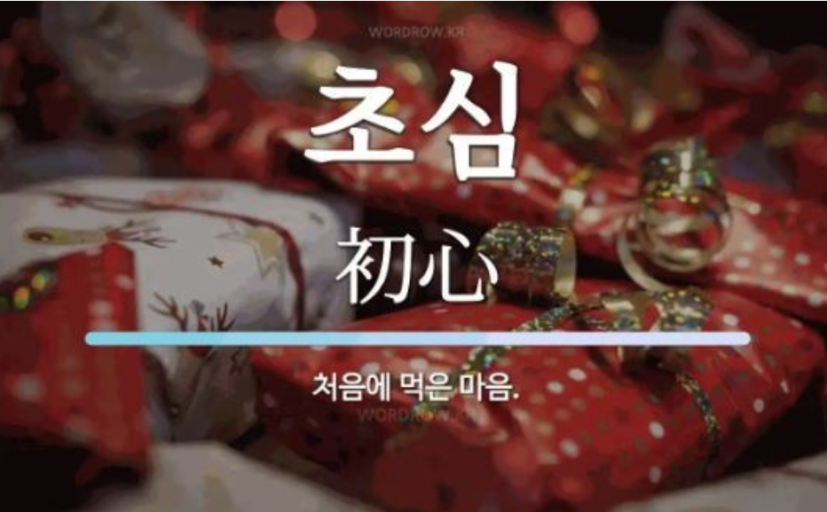 초심 이미지