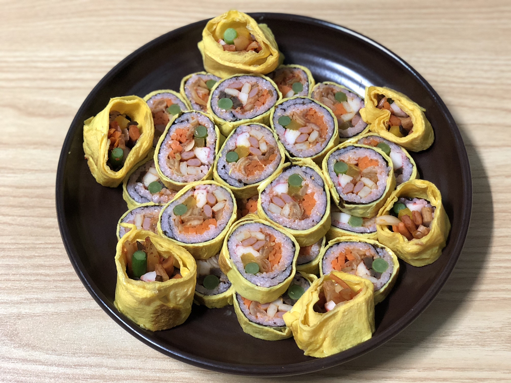 코끼리김밥 이미지