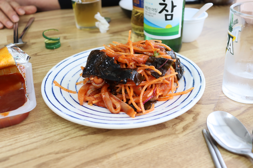 선어무침회 이미지
