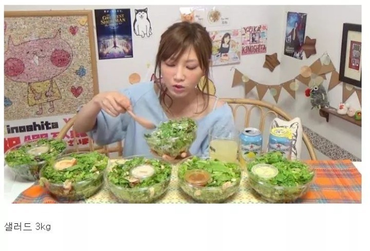 먹방유투버 다이어트식단 | 인스티즈
