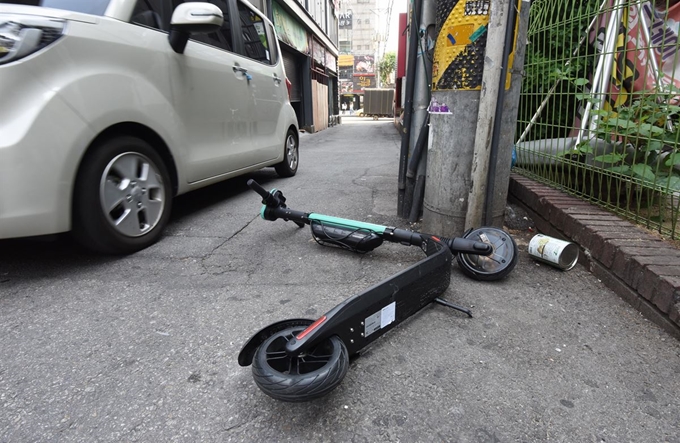 공유 전동킥보드의 치명적 허점 | 인스티즈
