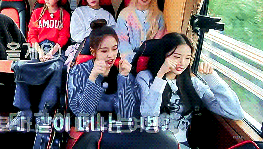 아이브 안녕즈 안유진 장원영.gif | 인스티즈