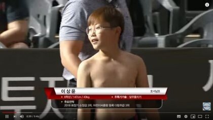기술로 체급차를 극복한 씨름 선수 ㄷㄷㄷ.jpgif | 인스티즈