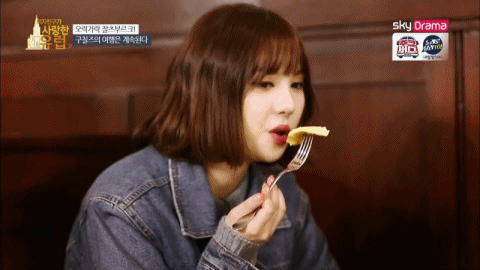 음식을 복스럽게 먹는 은하 | 인스티즈