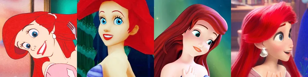 인어공주 애니판과 실사판 | 인스티즈