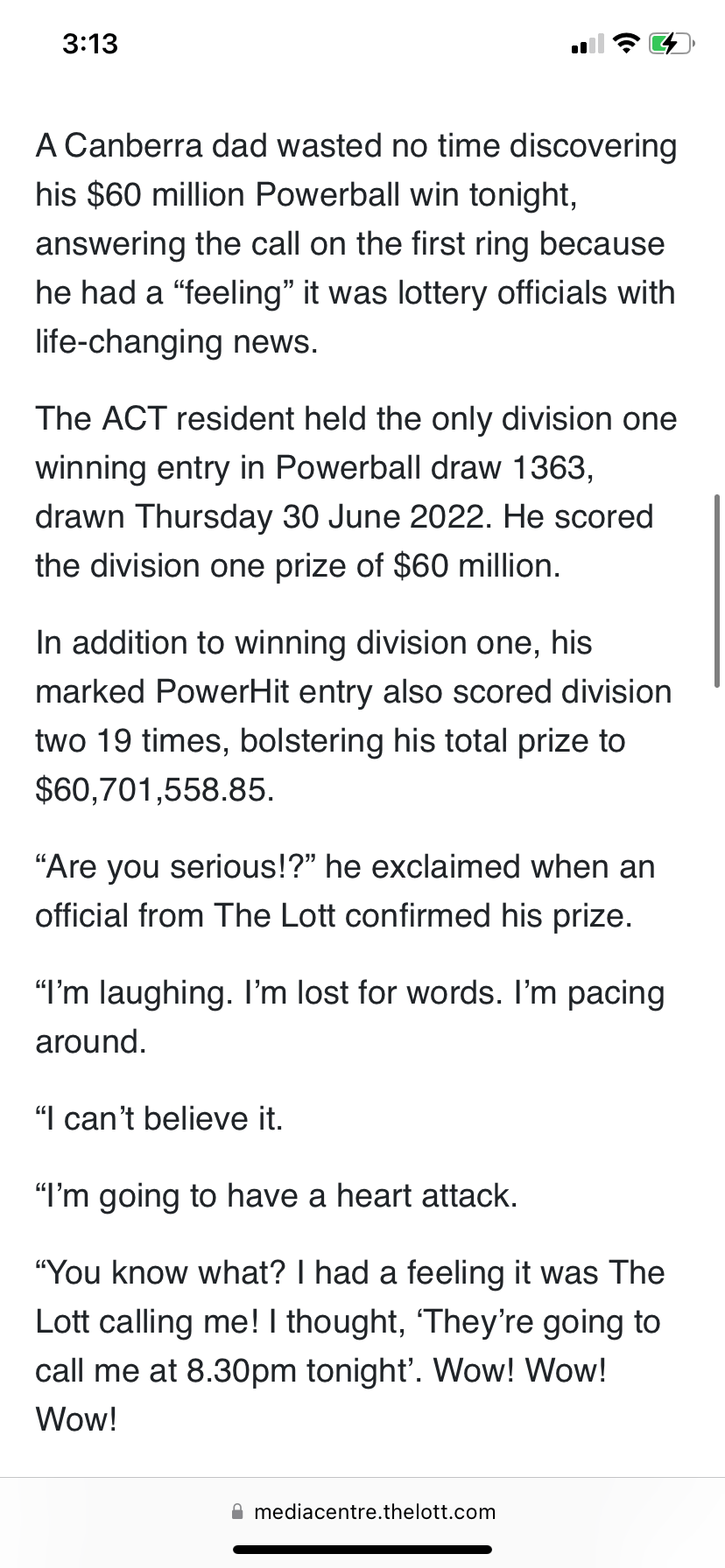 호주 로또 근황 | 인스티즈