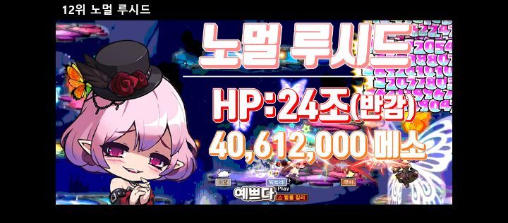 메이플스토리 보스 난이도 순위 Top 47 | 인스티즈