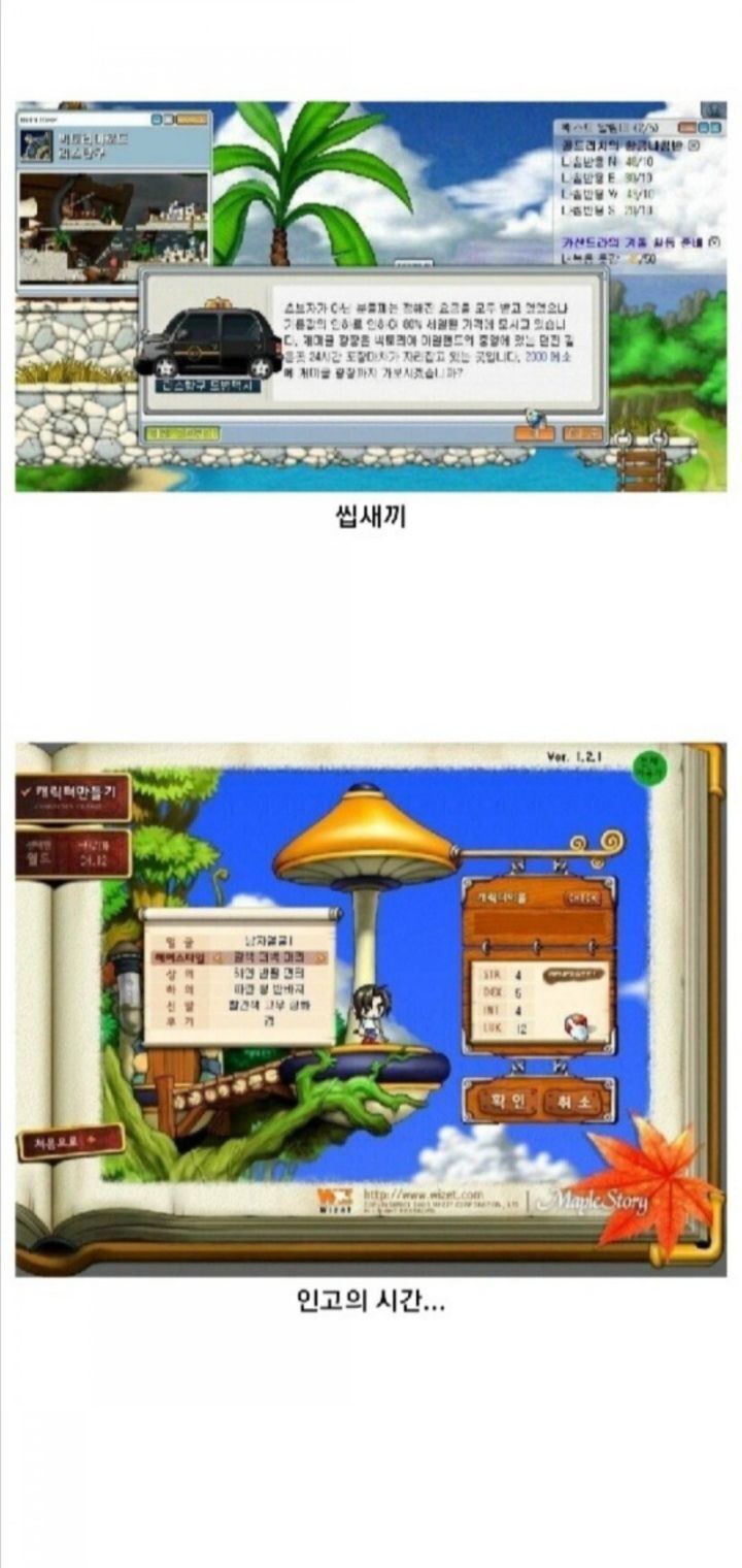 모두가 그리워하는 추억의 그 시절 옛날 메이플스토리 | 인스티즈