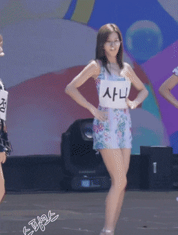 주관적인 사나 최고의 의상.gif | 인스티즈