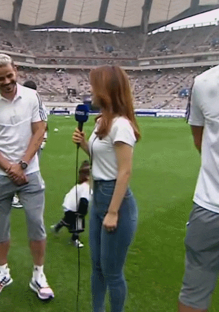 하체 은근히 섹시한 아나운서.gif | 인스티즈