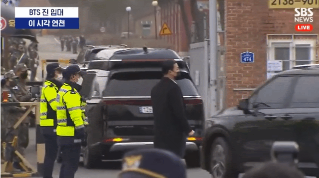 [속보] BTS 진, 입대 장면 | 인스티즈