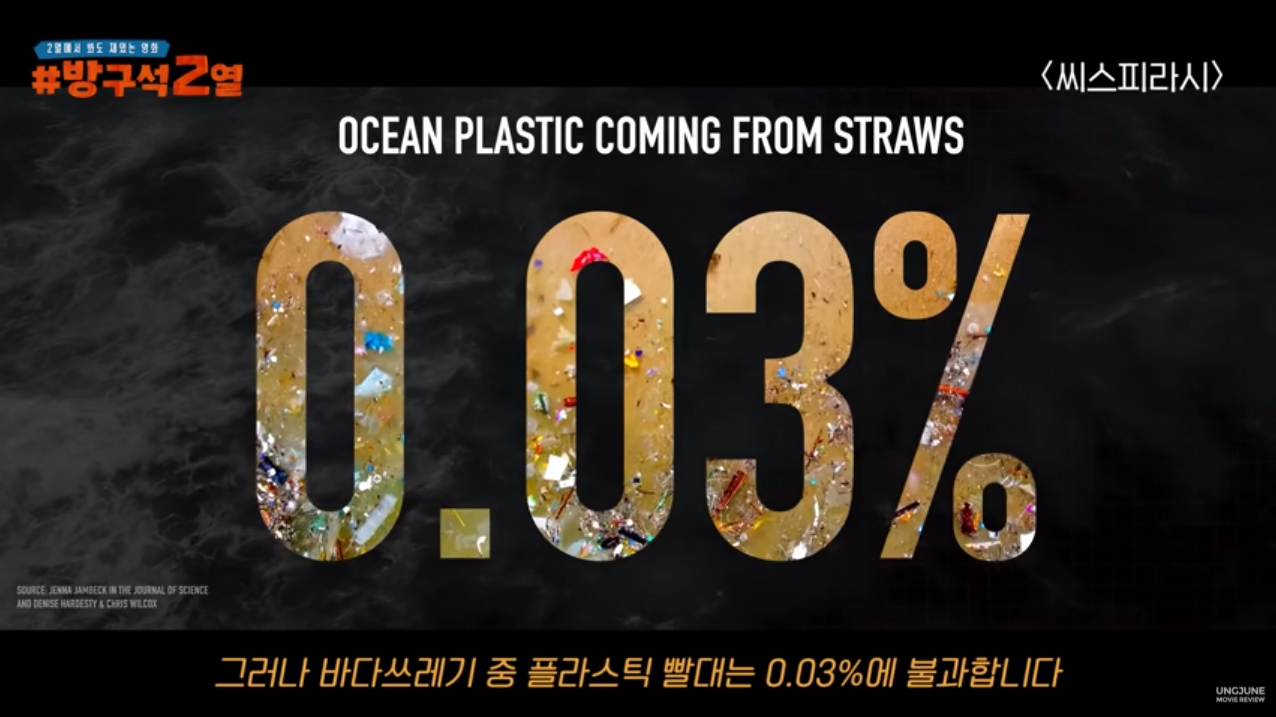 종이빨대는 정말 바다오염을 줄일 수 있는가? (바다오염의 진실 / 넥플리스 씨스피라시) | 인스티즈