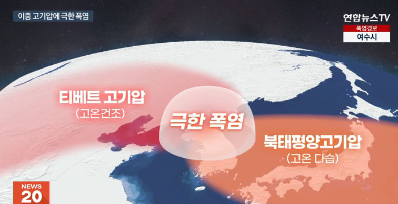 한반도가 폭염인 이유.jpg | 인스티즈