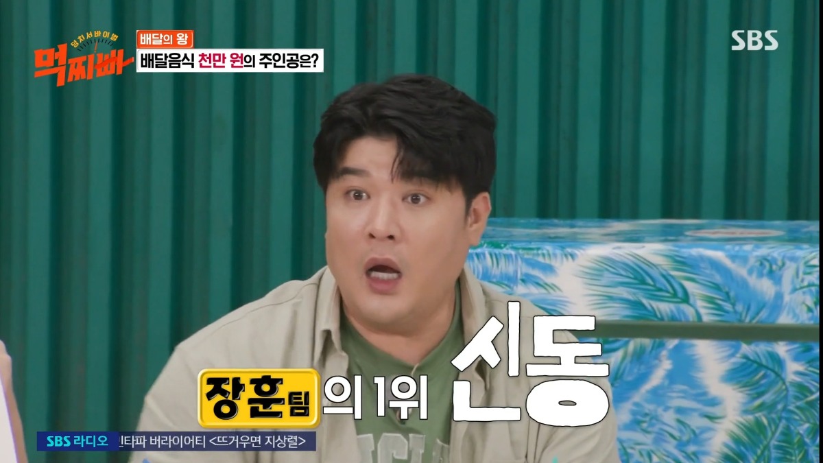 SBS 신규 예능 먹찌빠 멤버들 1년치 배달금액 순위..JPG | 인스티즈