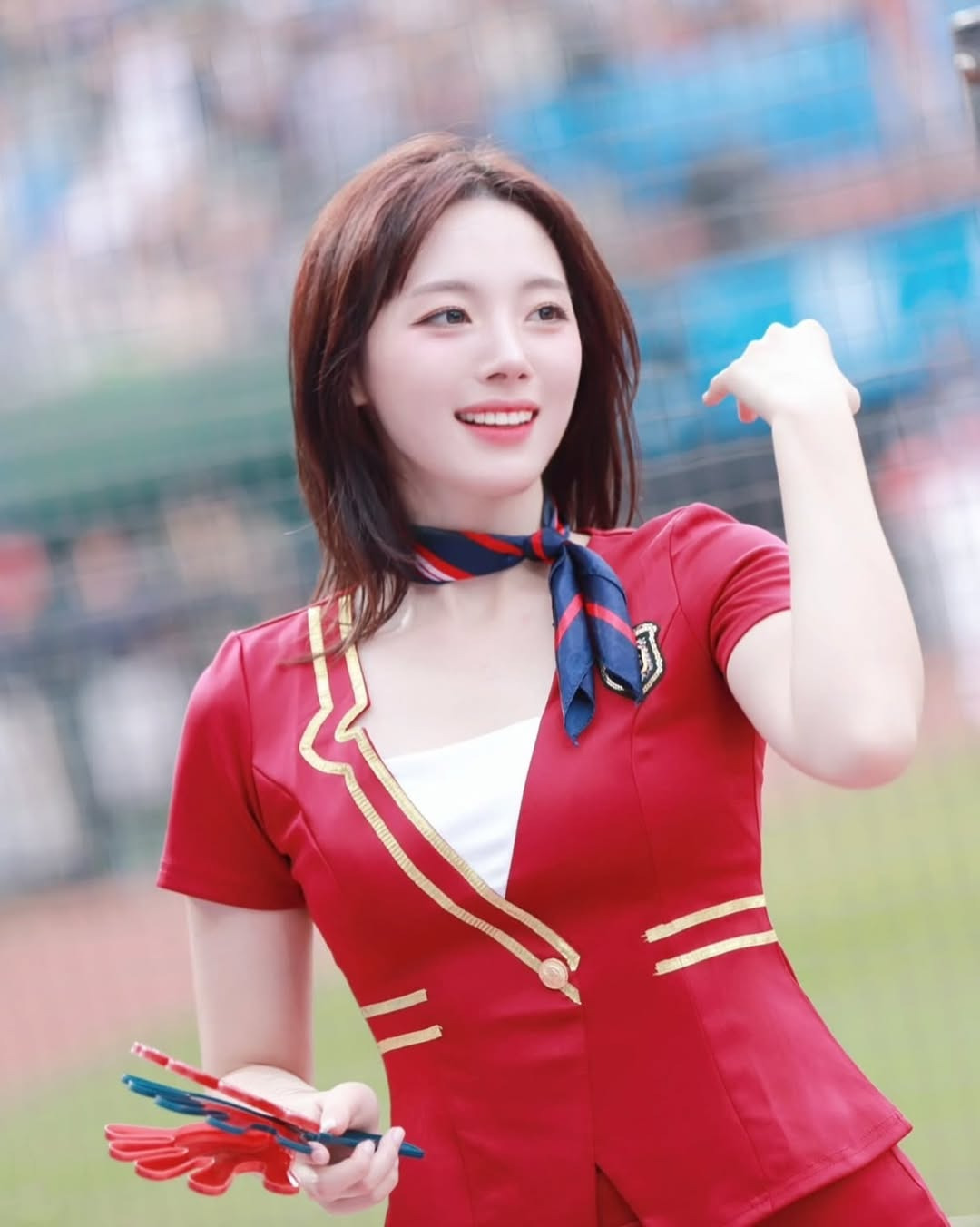 하지원 치어리더 스튜어디스 컨셉 복장.jpg | 인스티즈