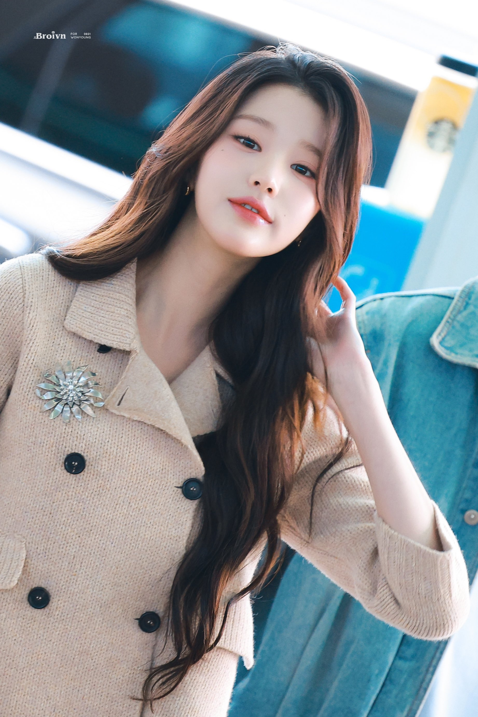 오늘자 아이브 장원영 공항 출국 고화질 짤 | 인스티즈