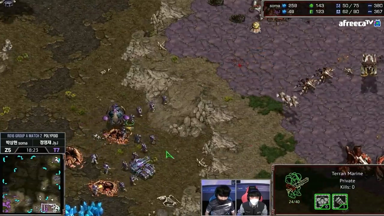 [스타크래프트1] 테란의 대 저그전 111 빌드의 파괴력 (저그 유저 눈물 주의) | 인스티즈