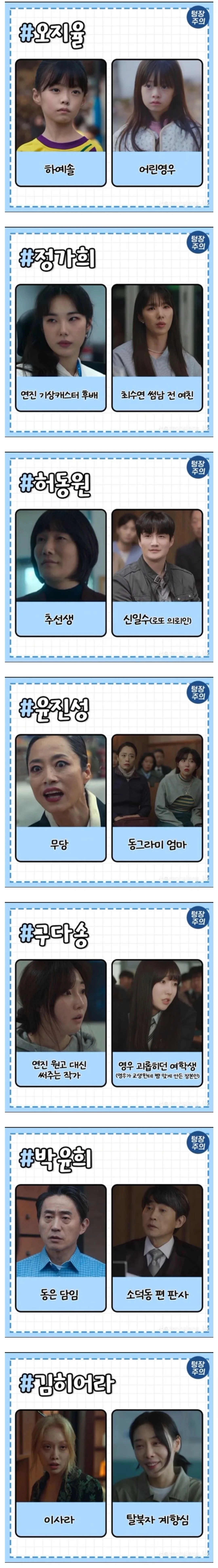 이상한 변호사 우영우에 나왔던 더 글로리 배우들 | 인스티즈