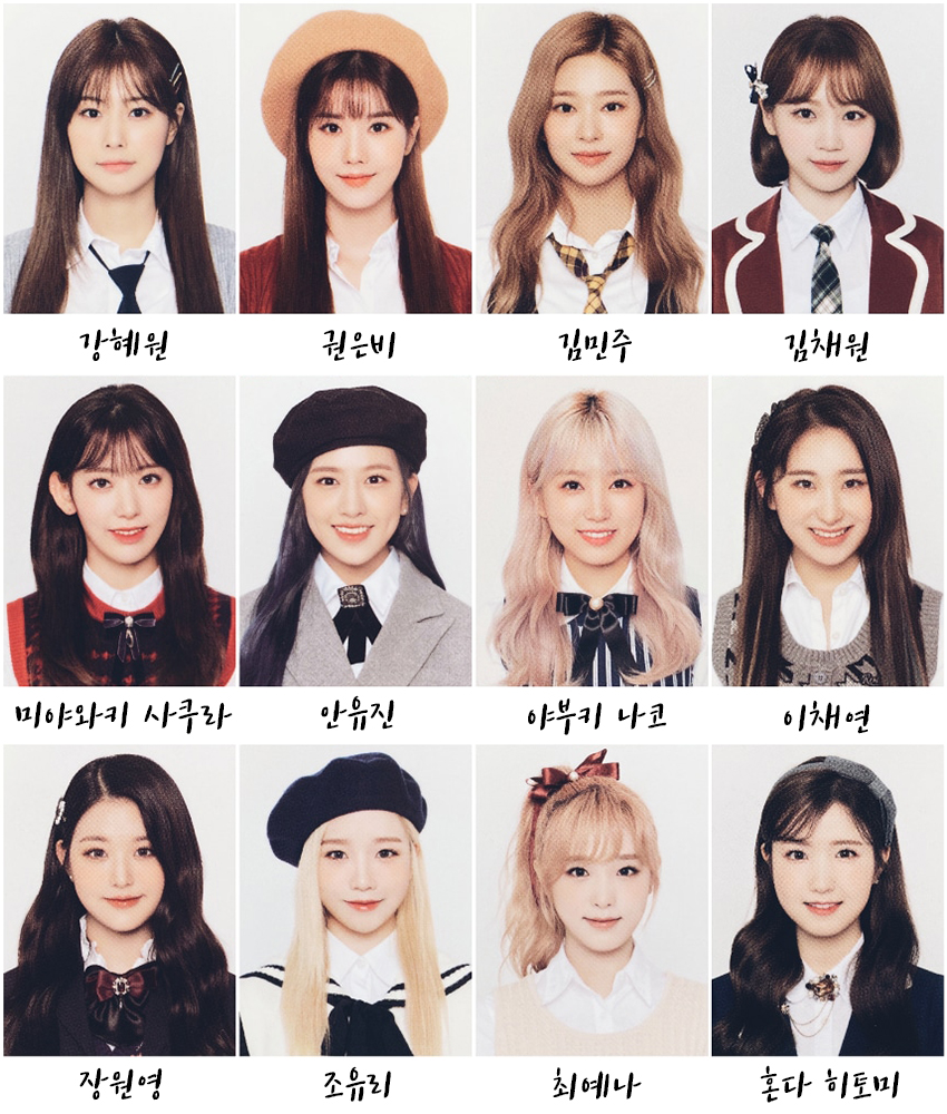 당신의 아이즈원 최애는? | 인스티즈