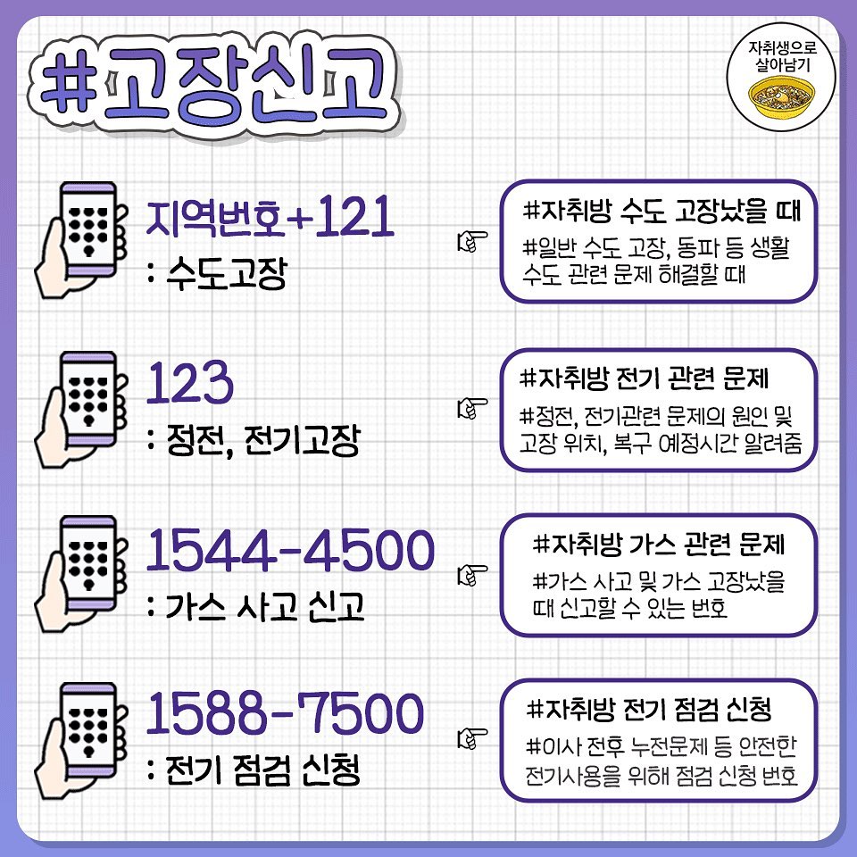 일상생활에 도움되는 공공기관 전화 모음 | 인스티즈