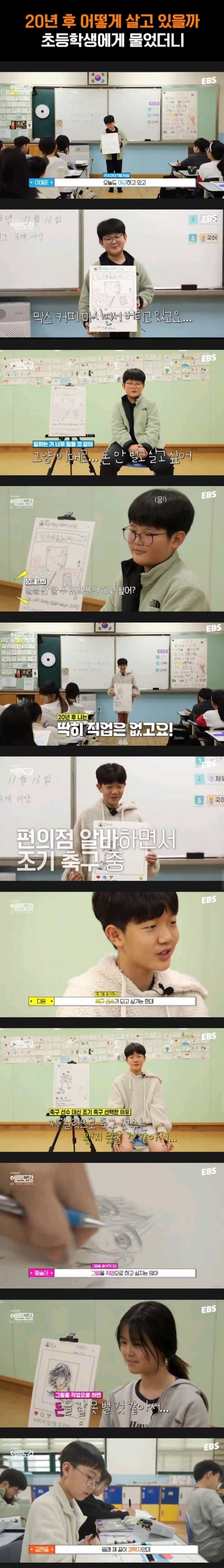 요즘 초등학생들이 꿈꾸는 미래...jpg | 인스티즈