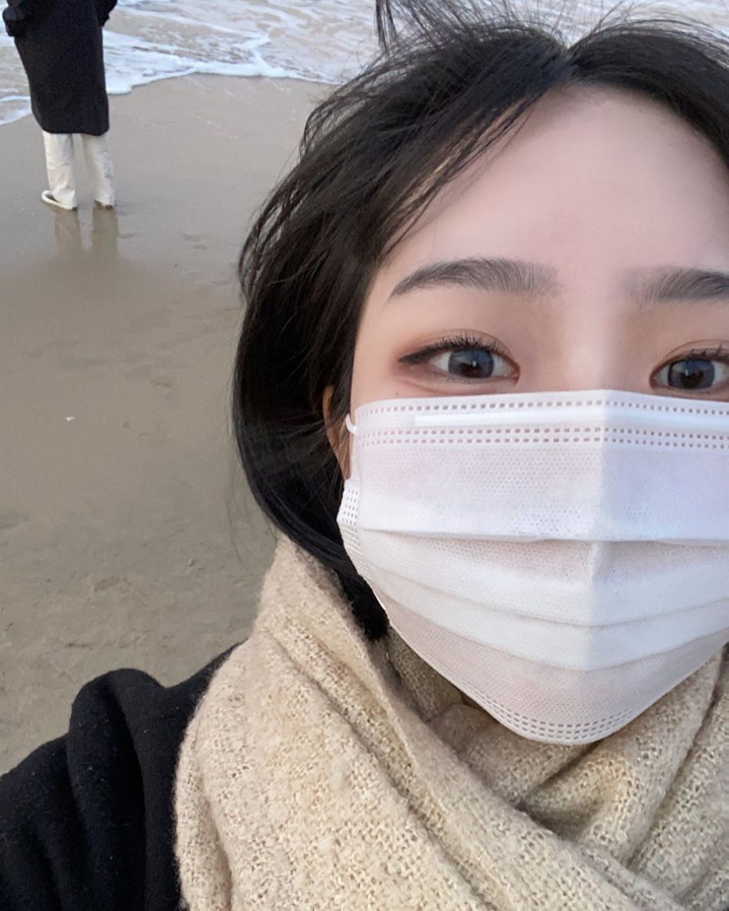 이쁜여자들 마스크쓰고 다니던 시절 | 인스티즈