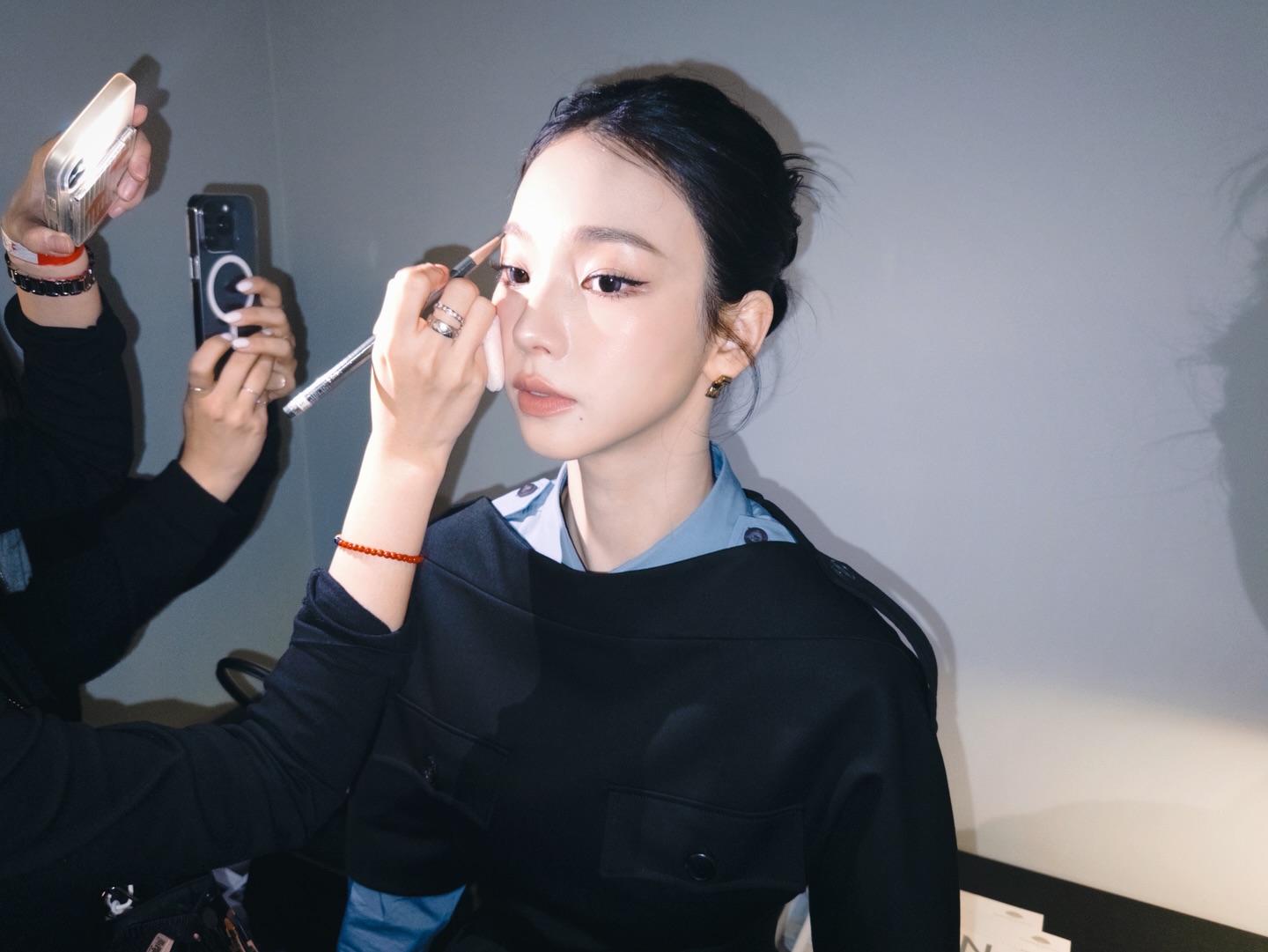 올빽머리 프라다 풀착장한 카리나 인스타 .jpg | 인스티즈