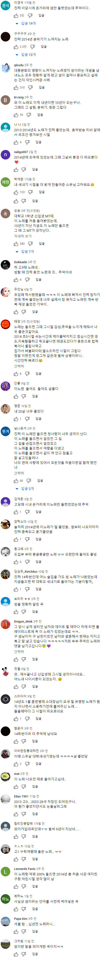 듣는 순간 과거 회상하게 하는 노래 | 인스티즈