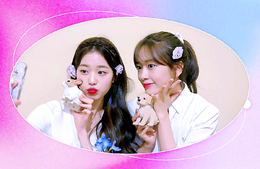 데뷔 이후 햇수로 5년 만에 처음으로 자컨나온 아이브 안녕즈 안유진 장원영.gif | 인스티즈