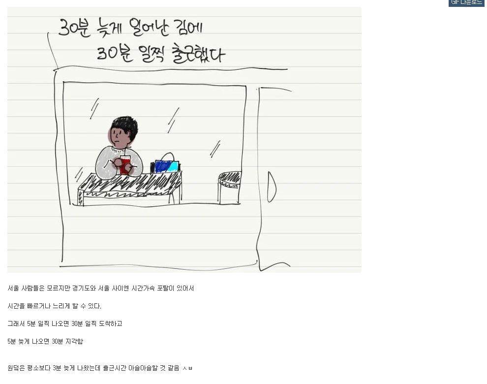 경기도와 서울 사이에 있는 시간가속포탈 | 인스티즈