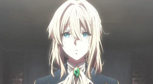 작화 끝판왕 감성애니, 바이올렛 에버가든 .gif | 인스티즈