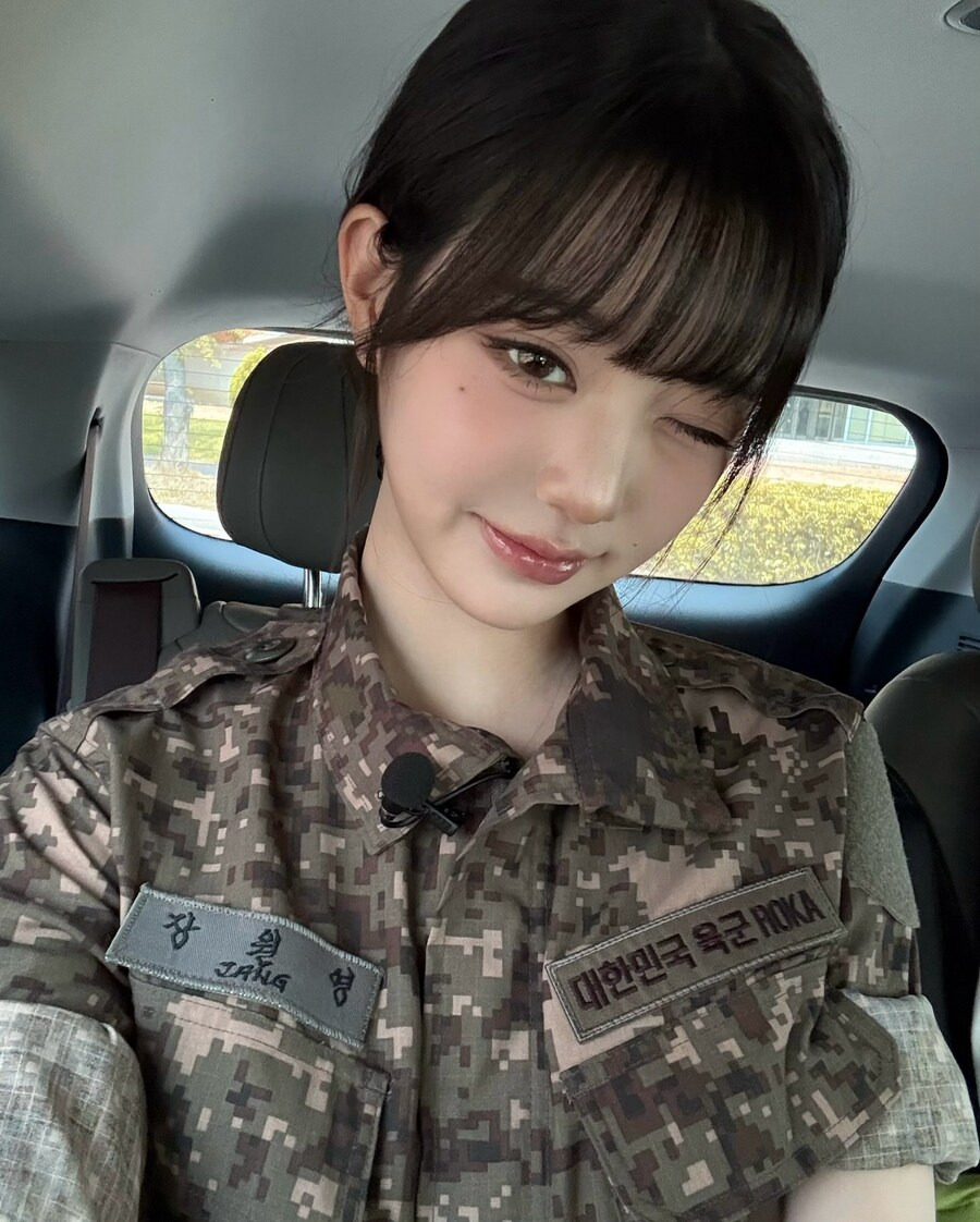 장원영 유격훈련 전후 .jpg | 인스티즈