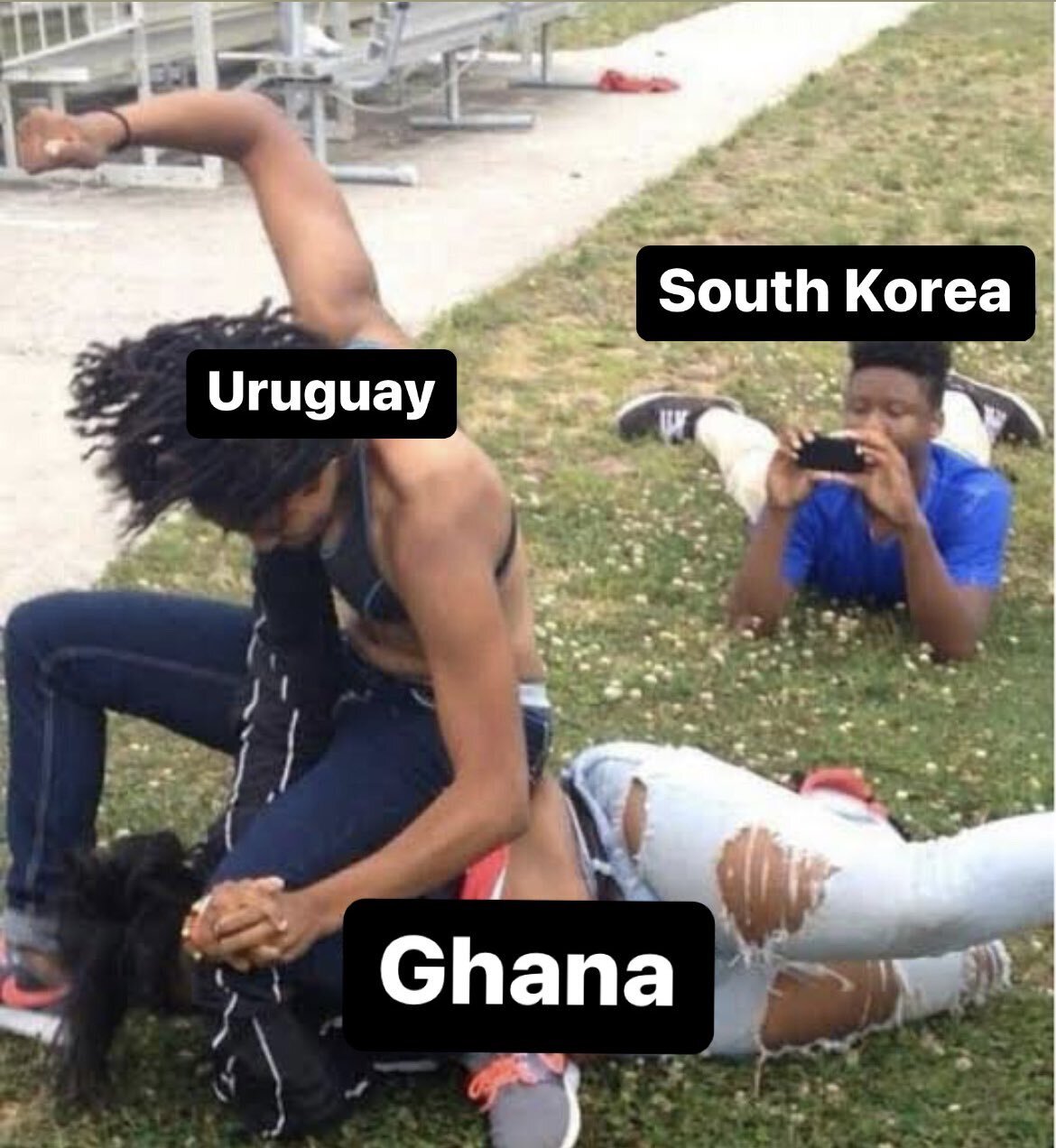 외국인이 본 가나 vs 우루과이 | 인스티즈