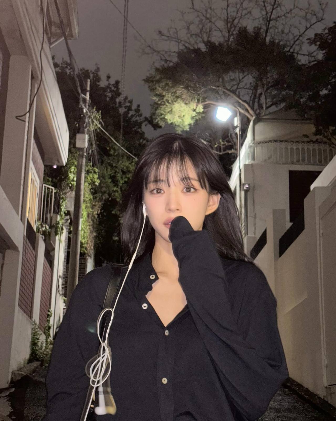 야밤 데이트 느낌 나는 프로미스나인 이채영 인스타.jpg | 인스티즈