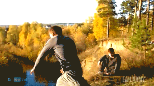 정말 아파보이는 파쿠르 실패 모음 .gif | 인스티즈