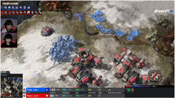 [스타2] 프로토스가 사기 종족이었던 gsl 경기.gif | 인스티즈